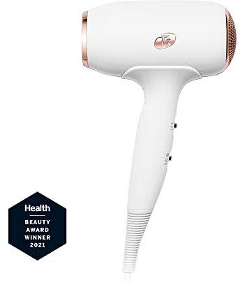 T3 Fit Compact Ionic Professional Hair Dryer, Fast Drying, Lightweight and Ergonomic, Frizz Smoothing, Multiple Heat and Speed Combinations