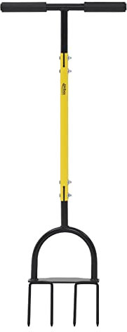 Unibos | Lawn Spike Aerator | Manual Grass Dethatching Turf Plug | Garden Hollow Aerating Tool | Heavy Duty Aeration for Compacted Soils and Lawns | Prevent Lawn Run-Off