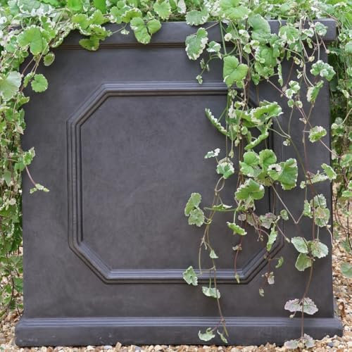 27cm Chelsea Box Planter - Flower Pot - Plant - Garden - Patio - Landscape - Stonelite/Improved Fibreclay Square - Cube