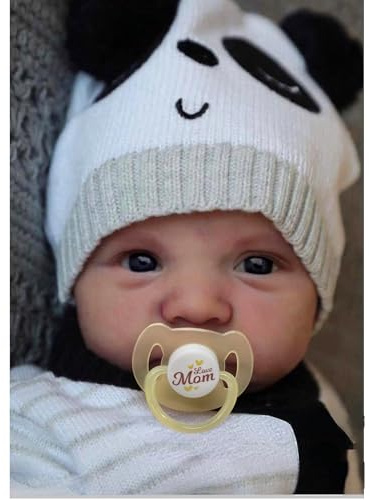 BABESIDE Muñecas Reborn para niños Muñeca Realista Aiden de 20 Pulgadas Muñeca Realista para Bebés Muñecas Reborn de Cuerpo de Tela Muñecas recién Nacidas Reales Que parecen Reales Ojos Abiertos