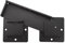 Door Latch with Padlock Hole Carbon Steel Thickened Adjustable Flip Gate Latch for Fence Barn Door Double Gate