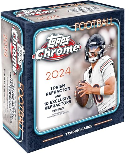 2024 Topps Chrome Football Mega Box