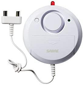SABRE Wireless Water Leak Flood Alarm Sensor with 110 dB Siren - DIY EASY Installation