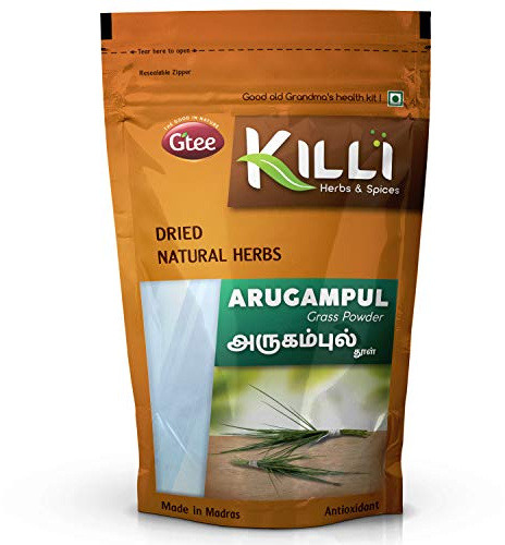 KILLI Bermuda | Arugampul | Cynodon dactylon | Doob Grass Powder, 100g