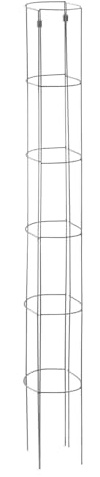 bellissa – Tomaten Rankhilfe aus Stahl 180cm 9er Set verzinkt – Tomatenturm Rankgitter für Tomaten, Gurken etc. – Stabile Pflanzenstütze für Garten, Hochbeet & Töpfe – Wetterfest & wiederverwendbar