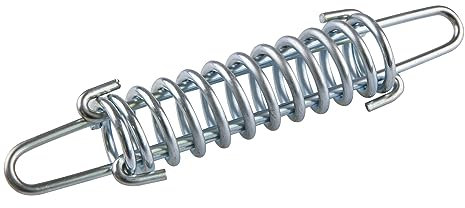 Windhager Muelle Tensor, Muelle de Acero, Muelle de Salto, Tornillo Tensor para Rayos solares, para Tipos de Vela comunes triángulo, Cuadrado, rectángulo, Resistente a la Intemperie, 10787, Plateado