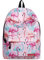 FORRICA Zainetto Donna Carino Zaino Scuola Ragazze Adolescente Zaini Universita Zaino Porta PC Casual Daypack Donna Borsa da Viaggio Fenicottero D