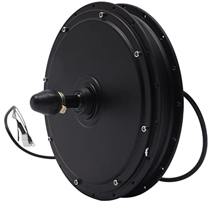 CLEADONG Moteur de moyeu pour vélo électrique 48 V, 1000 W, moteur de vélo électrique, moteur de roue arrière, pour les roues arrière des vélos avec extrémités défaillantes de 5,31 pouces