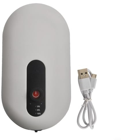 CashMuch Pompe aérateur d'appât rechargeable conçue pour l'oxygénation des aquariums de pêche simple/double tube portable et efficace