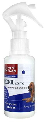 Clément Thékan Fiprokil 2,5 MG Chat et Chien Spray 100 ML