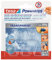 Tesa 58900-00014-01 Powerstrips und Haken für Dekorationen, 5 transparente Haken, 8 doppelseitige Klebestreifen, entfernbar