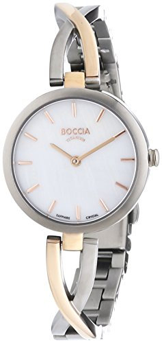 Boccia Damen-Armbanduhr XS Analog Quarz Titan 3239-02
