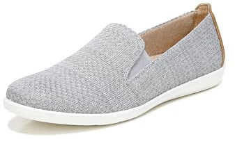 Life Stride Womens Next Level Sneaker Grey Knit 7.5 M