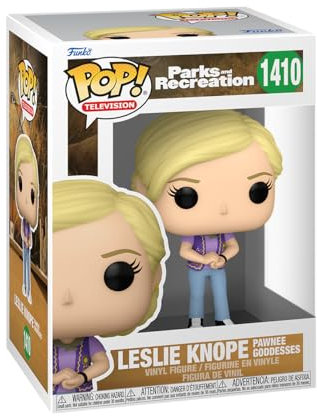 Funko POP! TV: Parks & Recreation - Leslie Knope - (Goddess) - Parks And Recreation - Figuras Miniaturas Coleccionables Para Exhibición - Idea De Regalo - Mercancía Oficial - Fans De TV