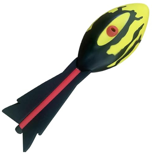 Ngbbby Giocattoli da Lancio Giocattolo da Lancio aerodinamico di Un Razzo in Schiuma PU per lanci a Lunga Distanza per Sport all'Aria Aperta