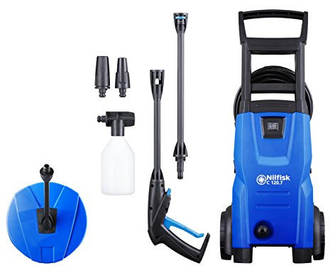 Hidrolimpiadora Nilfisk C 120 bares (incluye limpiador para suelos)