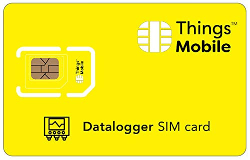 DATA SIM-kort för DATALOGGER GSM/GPRS - Saker Mobil - med global täckning och multioperatör GSM/2G/3G/4G-nätverk, inga fasta kostnader, inget utgångsdatum och konkurrenskraftiga priser, med €10-kredit ingår