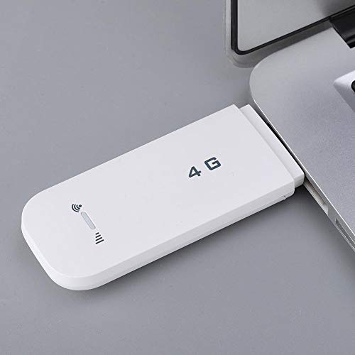 ASHATA Trådlös nätverksadapter, 4G LTE USB-ficka WiFi router mobil hotspot modem sticka