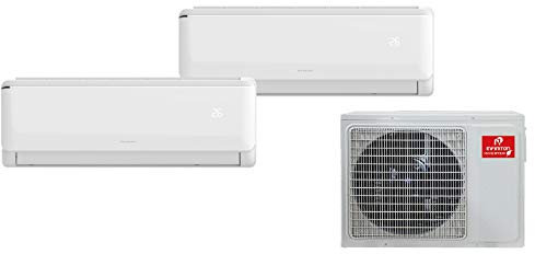 Aire Acondicionado Multi-Split 2320 INFINITON (2X1, A++ / A+, Inverter, WiFi, Gas R32, Deshumidificador, Funcion Eco) (9000 + 9000 BTU)