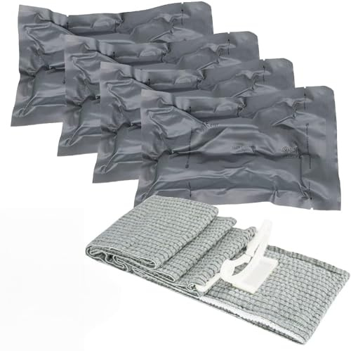 8 Piezas Vendaje Israelí, Vendaje de Emergencia de 6 Pulgadas, Israeli Vendaje Hemostático, Israel Vendaje, Vendaje de Emergencia para Exteriores, Color Gri