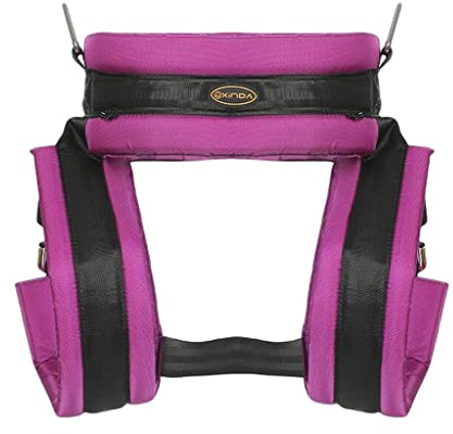 KQFCAZRE Trampoline Harness Gear with Outdoor for Jumping Kids Amusement Park Adults, L