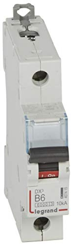 Disjoncteur DX³6000-1P - 230 à 400V~ - 6A - courbe B - 1 module