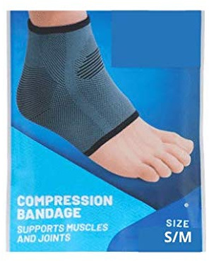 ZD TRADING Tobillere vendaje de sujeción para el tobillo para practicar deportes o caminar (S-M)