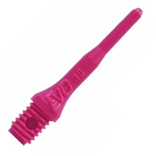 Original Evolution Evo Softdart Spitzen, Gewinde: 2BA, 100 Stück, Farbe: Pink