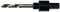 DART TCA1 TCT Hole Saw Arbor, 0 V, Black
