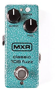 JIM DUNLOP MXR - M296 - Pedal de efectos Classic 108 Fuzz Mini