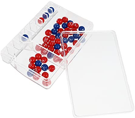 NUOBESTY Bingo Kugeln Set Verlosung Bälle Kunststoff Ersatz Nummeriert Pong Ball für Bingo Käfige Bingo Spiele Party Favor