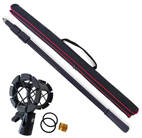 keepdrum BP03 Tonangel 2m Boompole + PCMH Mikrofon-Spinne