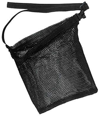 SEAC Net Bag Standard-Netztasche mit verstellbarem Hüftgurt, schwarz, 50x40cm