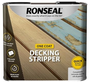 Ronseal DS25L30M Decking Stripper 2.5 Litre, 2.5L