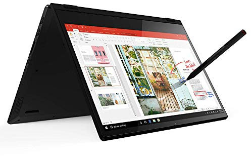 Lenovo Flex 14 2 in 1 PC portatile convertibile, 14 pollici FHD (1920 X 1080), processore AMD Ryzen 5 3500U, RAM da 12 GB, SSD NVMe, Windows 10, 81SS000DUS, nero