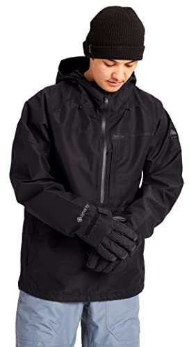 Burton Giacca Anorak standard Gore-TEX da uomo, colore nero, taglia L