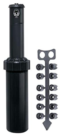 Irrigatore T5P RS (Rapid Set) di Toro con portata da 7,6 a 15,2 metri Regolazione dell'arco senza attrezzi. Diffusore di irrigazione prato