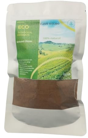 Clavo molido, Clavo, especia natural, sabor intenso, cocina saludable, aroma cálido, infusión de clavo, condimento exótico, preparación de té, clavo molido en infusión, dulces y postres, sazón tradi