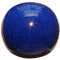 TucanoHamburg Kugel glasiert in Blau 16cm, frostfest!