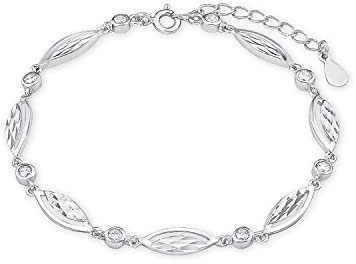 amor Armband für Damen, Sterling Silber 925, Zirkonia (synth.)