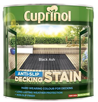 Unknown Anti Slip Decking Stain Black Ash 2.5L