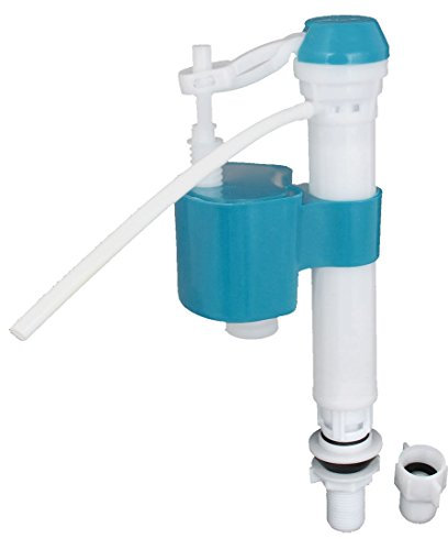 sourcing map Toilet Cistern Adjustable Water Tank Entry Inlet Fill Float Valve, White-Green