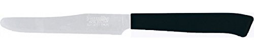 Family Coltello da tavola 6 pezzi lama in Acciaio Inox 11 cm Nero 211