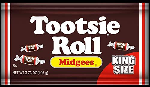 Tootsie Roll Midgees King Size 100 ml Beutel – 12 Beutel