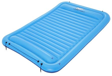 Bestway Plate-Forme Flottante géante Gonflable Hydro-Force™ Sun Soaker™, Bleu