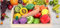 Play Food Wooden Fruits Cutting Toys, Pretend Play Kitchen Kits Toy, Magnetic Wood Fruits for Kids 3+ Years Old Girls Boys