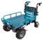 Makita Akku-Schubkarre 2x18V, 300 kg, 0-1,5/3,5 km/h, höhenverstellbare Ladefläche