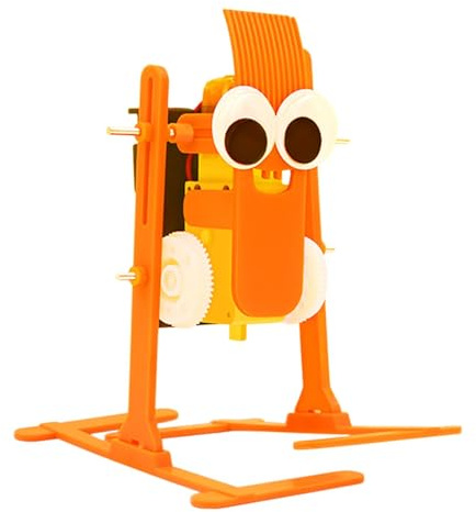 MotiveTech Kit de Robot Marcheur, Jouet D'expérimentation Technologique, Artisanat Fait Main, Expériences Scientifiques, Modèle de Robot pour Filles et Garço