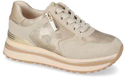 Valleverde Sneakers Donna 35522L in Pelle Gold EU 36