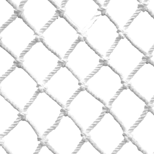 Veesper Kletternetz, Robustes Kletter-Frachtnetz für Kinder, Balkon, Innenbereich, Sicherheits-Treppenrampen-Schutznetz, Nylon-Polyester-Trennnetz, Gartendekoration.